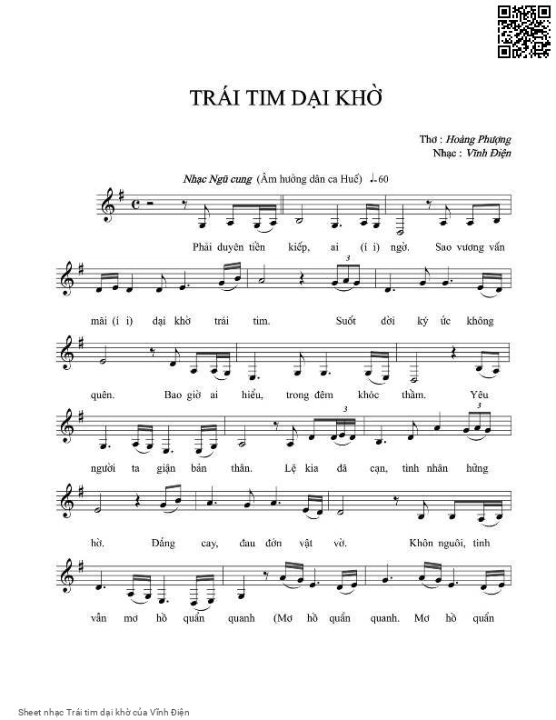 Trái tim dại khờ