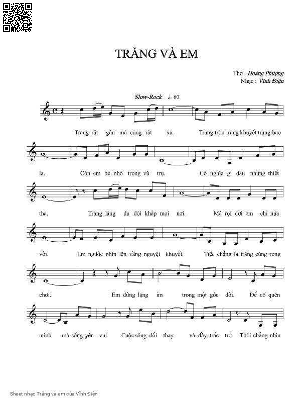 Trăng và em - Vĩnh Điện