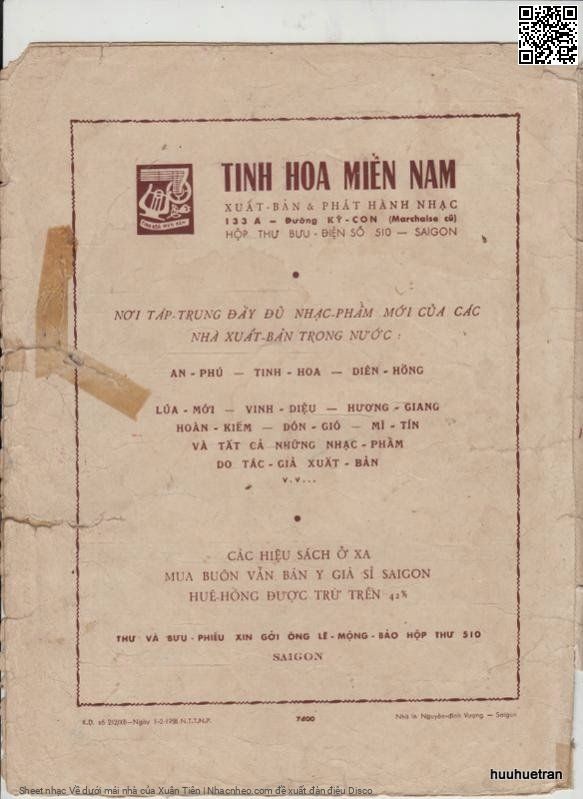 Trang 4 của Sheet nhạc PDF bài hát Về dưới mái nhà - Xuân Tiên, 1. Người  ơi, mau về đây,  về bên bếp  hồng tay cầm tay. Cười lên chan  chứa tươi làn môi,  nhớ phút vui đêm  nay