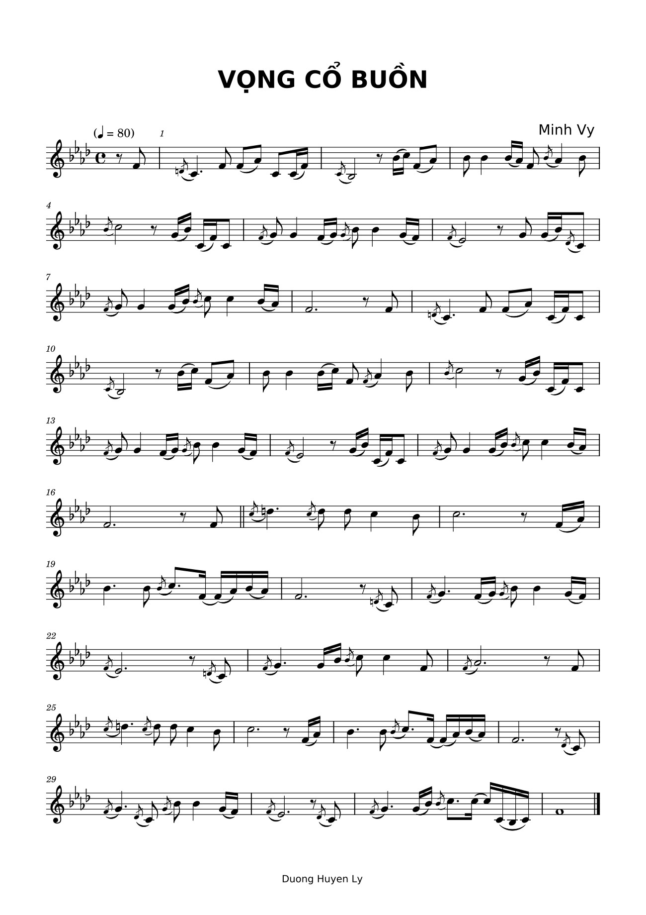 Đêm dài nghe tiếng vọng cổ buồn Nức nở vầng trăng khuya cung đàn buông tiếng khóc, Trang 2