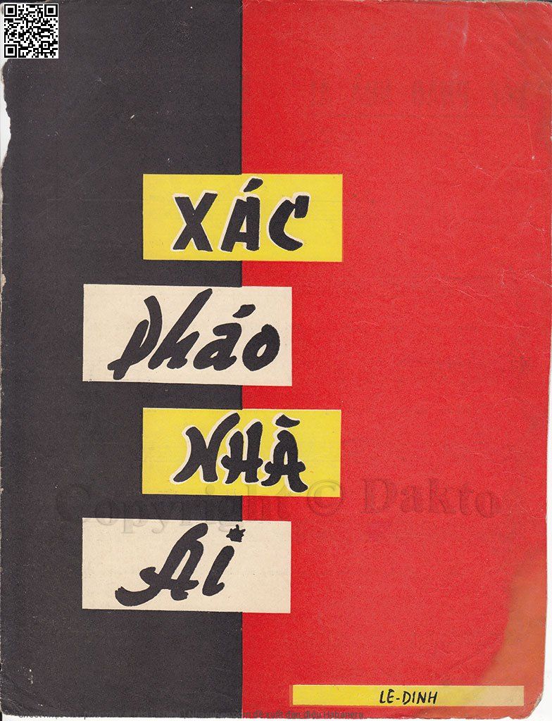 Trang 1 của Sheet nhạc PDF bài hát Xác pháo nhà ai - Lê Dinh, 1. Đám  cưới nhà ai đấy  rồi. Xác  pháo nào rơi cuối  trời Người  về nhớ mãi không  thôi