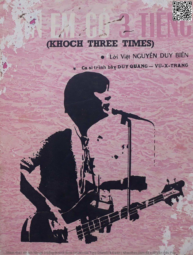 Xin em hãy gõ 3 tiếng (Knock three times)