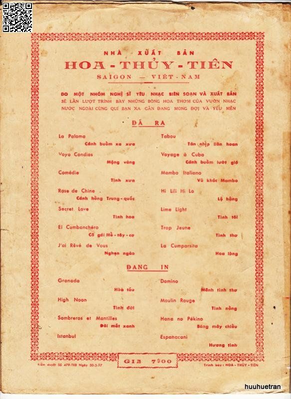 Trang 4 của Sheet nhạc PDF bài hát Cánh hồng Trung Quốc ( 玫瑰玫瑰我愛你 - Mei Gui Mei Gui Wo Ai Ni) - Nhạc Hoa, Tiếng Việt theo trình bày của ca sĩ Kiều Nga:.  1.  Kìa một nàng Trung Hoa  răng trắng tinh như là  ngà