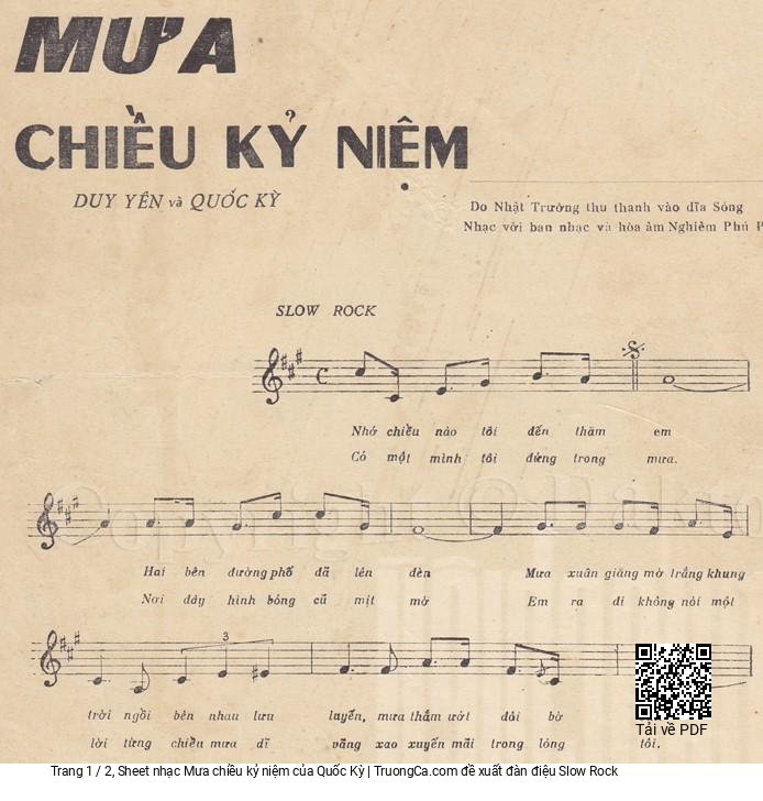 Mưa chiều kỷ niệm