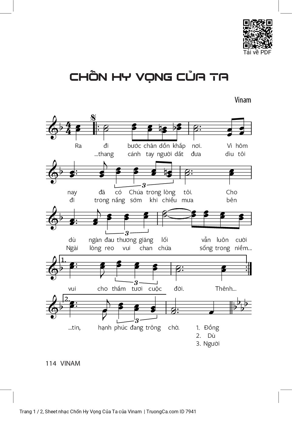 Chốn Hy Vọng Của Ta