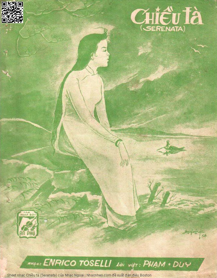 Trang 1 của Sheet nhạc PDF bài hát Chiều tà (Serenata) - Nhạc Ngoại, Lắng trầm tiếng chiều ngân nhạc dặt dìu ái  ân. Người  ơi! Nhớ mãi cung đàn năm tháng phai tàn