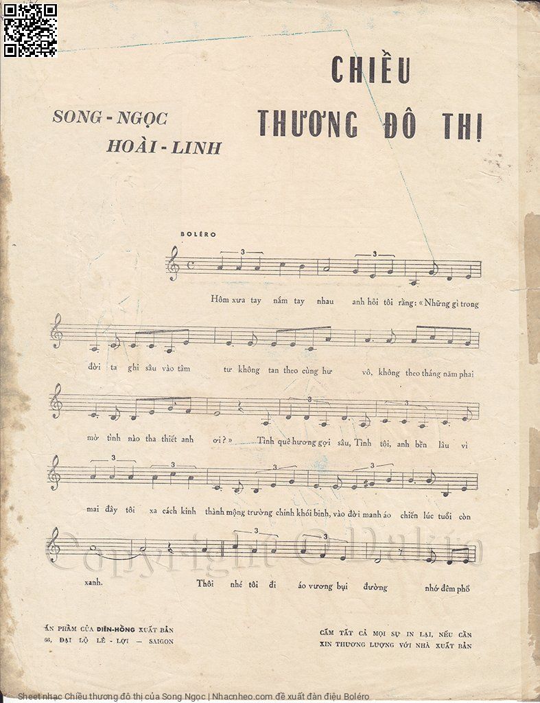 Trang 2 của Sheet nhạc PDF bài hát Chiều thương đô thị - Song Ngọc, 1. Hôm  xưa tay nắm tay nhau  em hỏi tôi  rằng. Những gì trong  đời ta ghi sâu vào tâm  tư