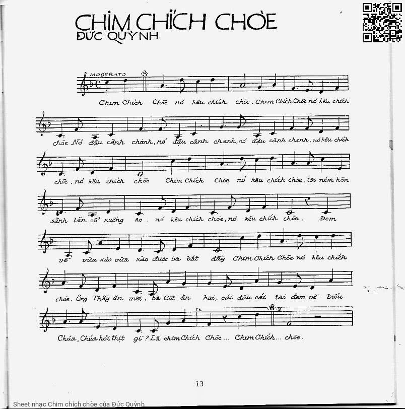 Chim chích chòe - Đức Quỳnh