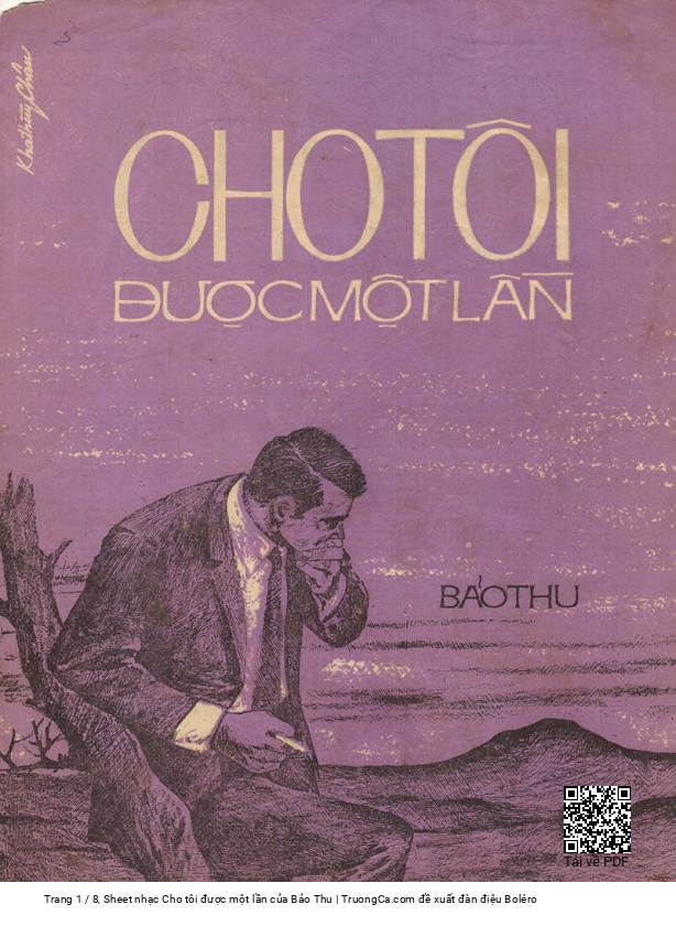 Cho tôi được một lần nhìn hoa giăng đầu ngõ, Trang 1