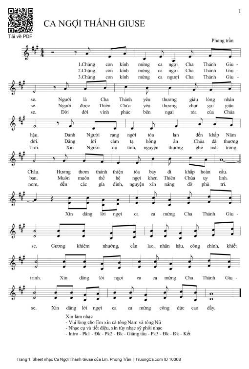 Ca Ngợi Thánh Giuse