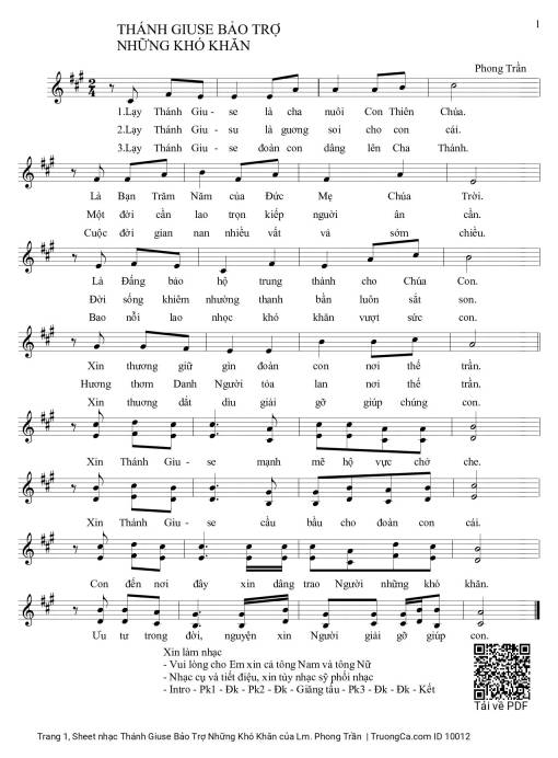 Thánh Giuse Bảo Trợ Những Khó Khăn