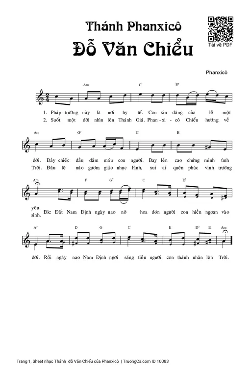 Thánh  đỗ Văn Chiểu