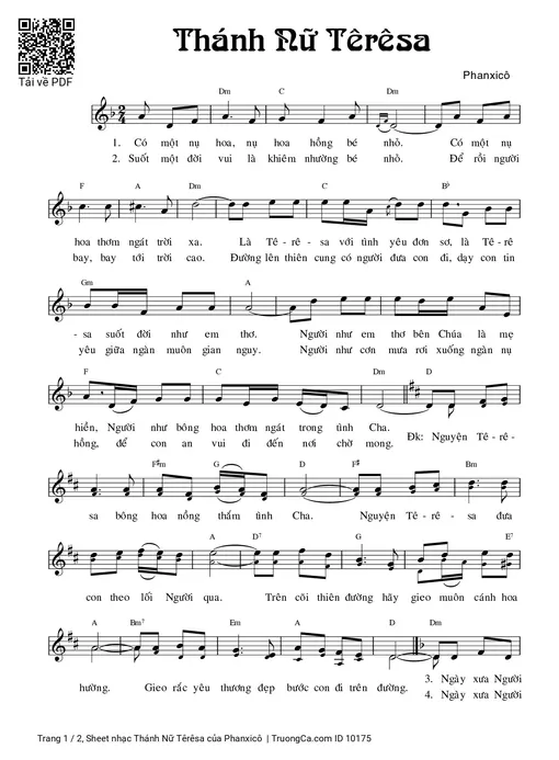 Thánh Nữ Têrêsa