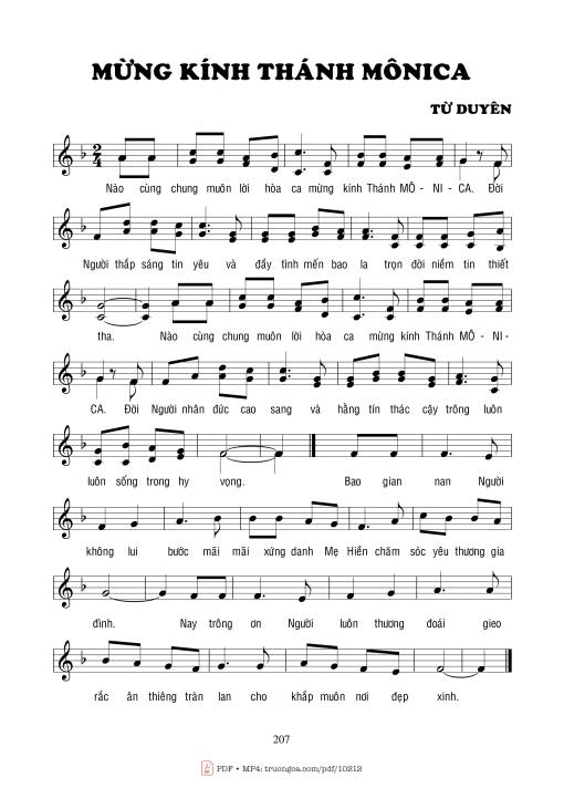 Mừng Kính Thánh Monica