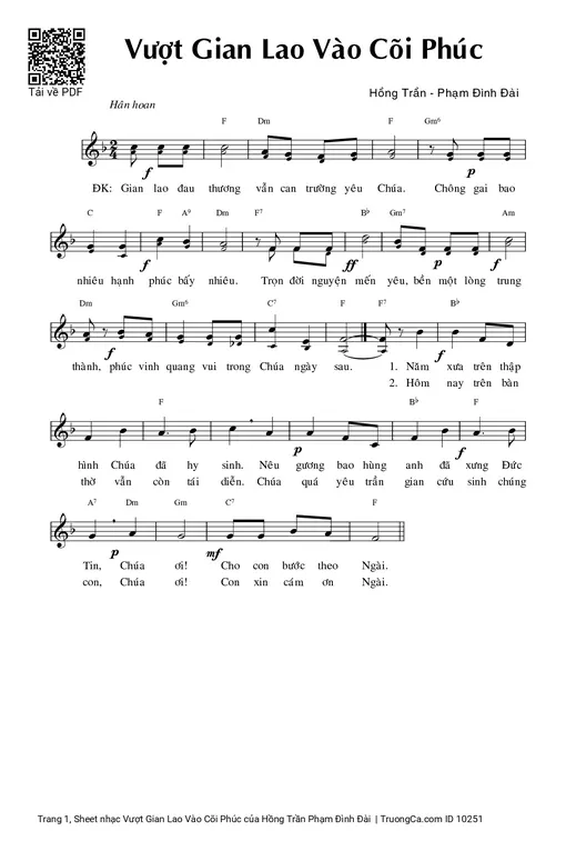 Vượt Gian Lao Vào Cõi Phúc