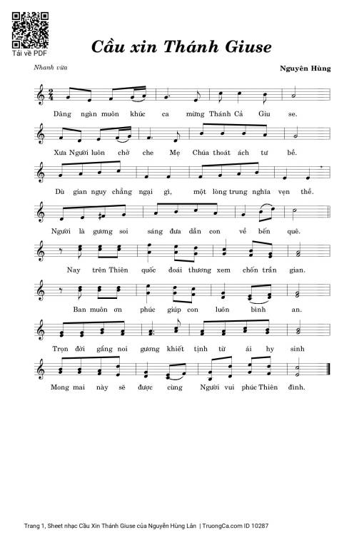 Cầu Xin Thánh Giuse