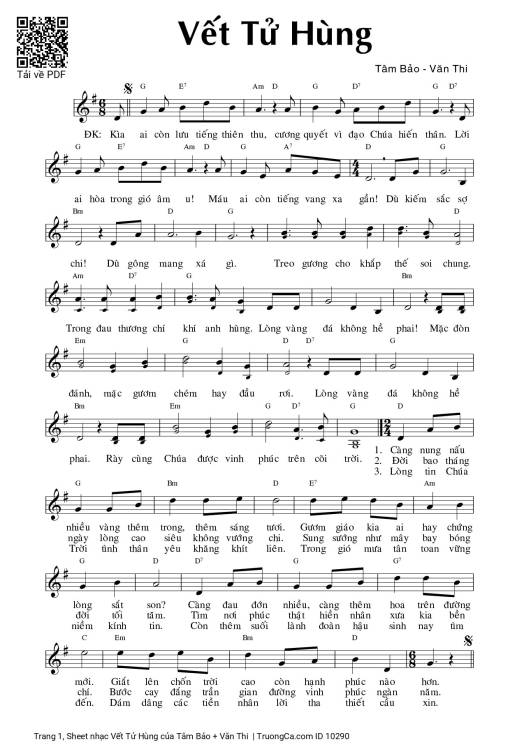 Vết Tử Hùng - Tâm Bảo + Văn Thi