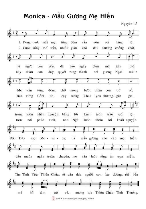 Monica Mẫu Gương Mẹ Hiền