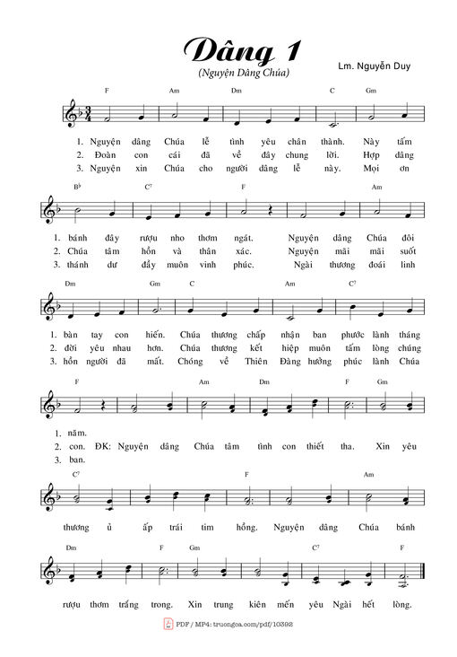 Dâng 1 - Nguyễn Duy