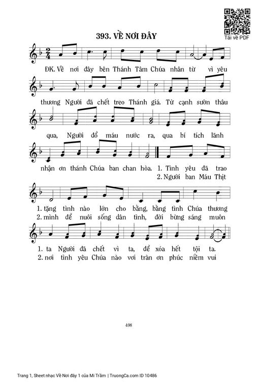 Về Nơi đây 1 - Mi Trầm