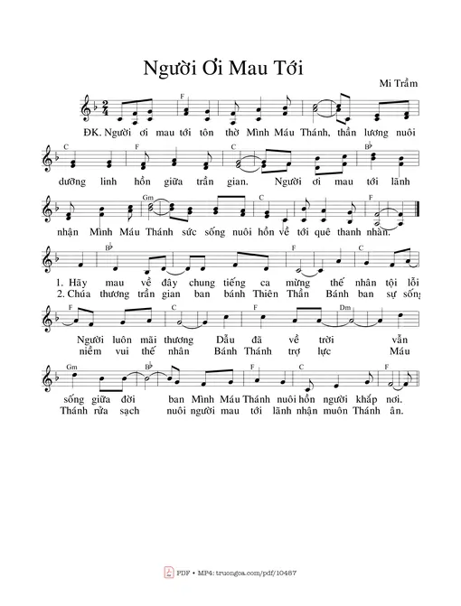 Người ơi Mau Tới