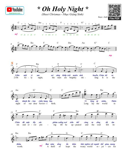 Chúa ra đời (Holy night)