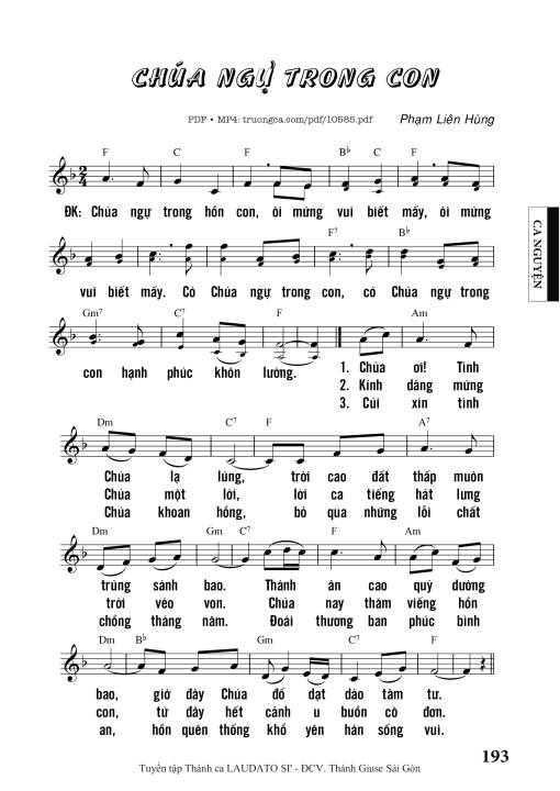 Chúa Ngự Trong Con