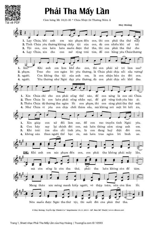 Phải Tha Mấy Lần