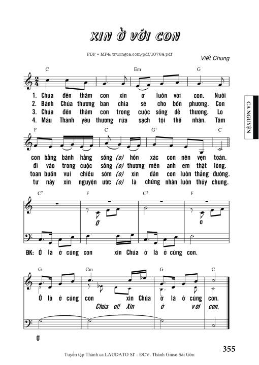 Xin ở Với Con - Viết Chung