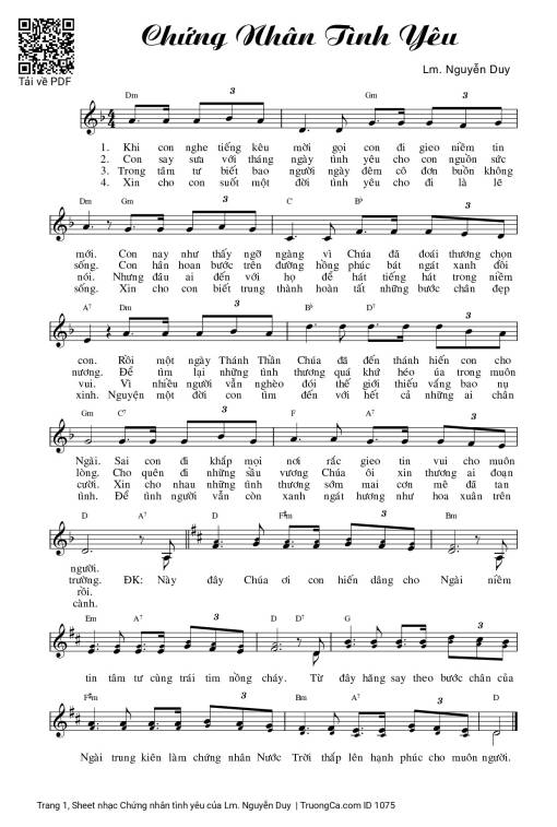 Chứng nhân tình yêu