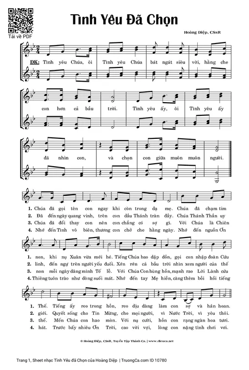 Tình Yêu đã Chọn