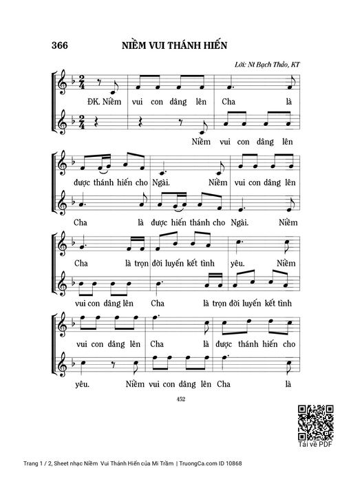 Niềm  Vui Thánh Hiến