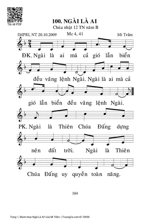 Ngài Là Ai? - Mi Trầm