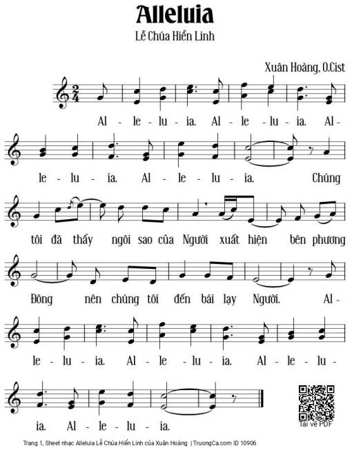 Alleluia Lễ Chúa Hiển Linh