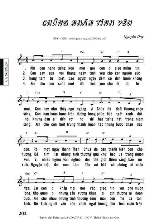 Chứng Nhân Tình Yêu