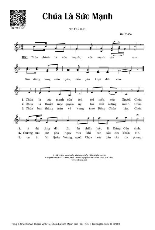 Thánh Vịnh 17, Chúa Là Sức Mạnh