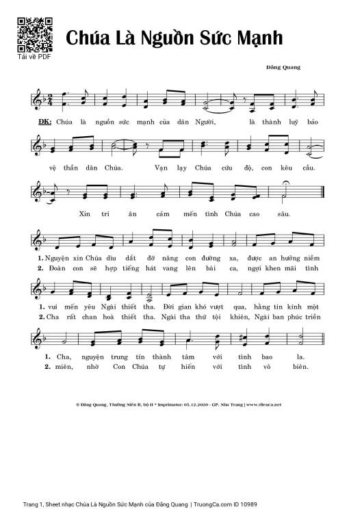 Chúa Là Nguồn Sức Mạnh