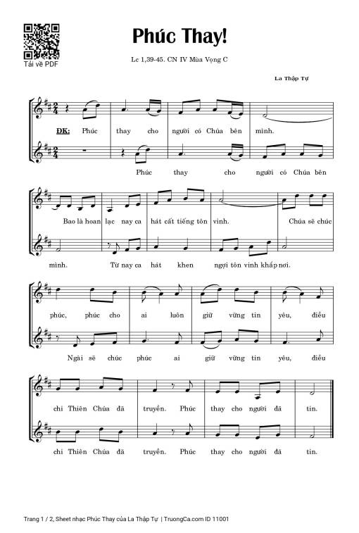 Phúc Thay - La Thập Tự