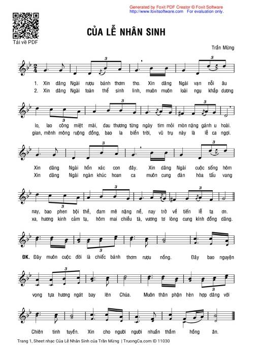 Của Lễ Nhân Sinh