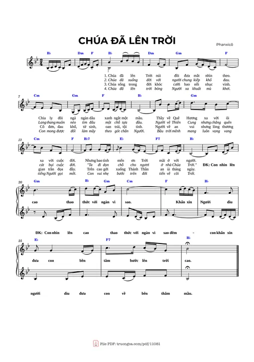 Chúa đã Lên Trời