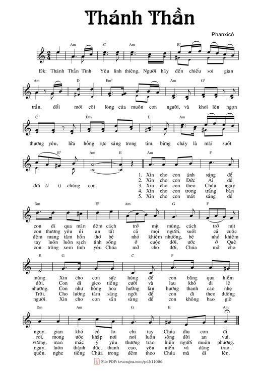 Thánh Thần - Phanxicô