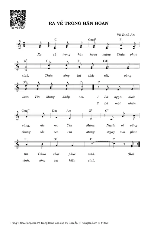 Ra Về Trong Hân Hoan