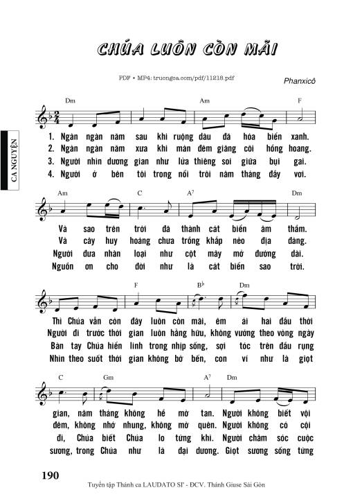 Chúa Luôn Còn Mãi