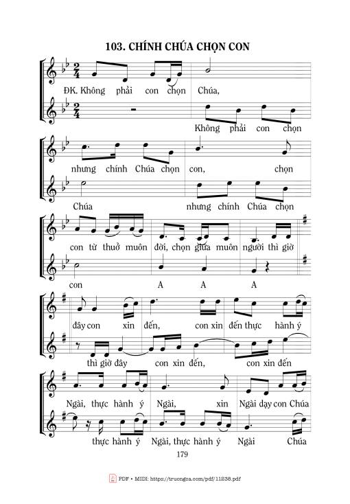 Chính Chúa Chọn Con