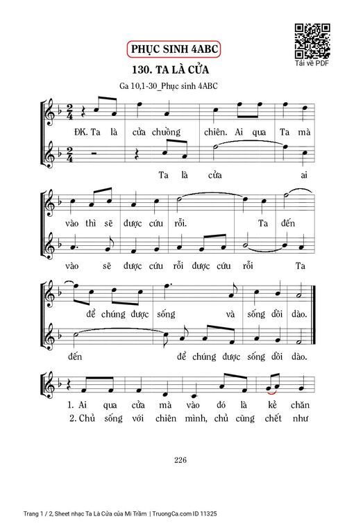 Ta Là Cửa - Mi Trầm