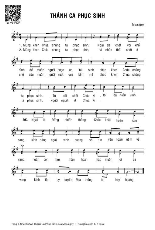 Thánh Ca Phục Sinh