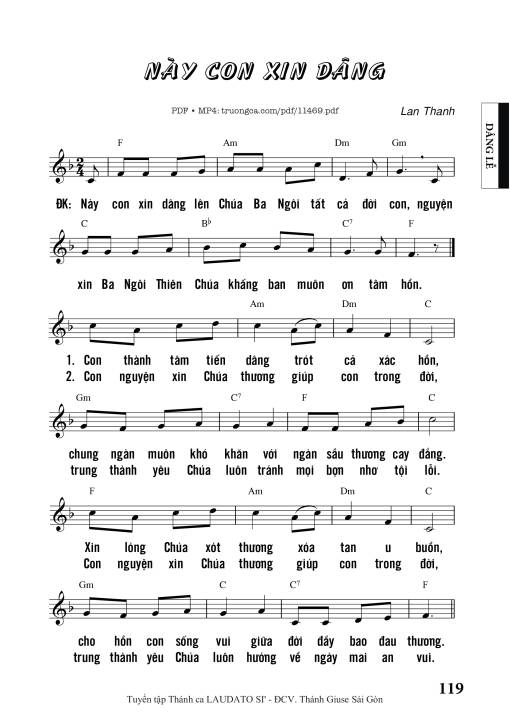 Này Con Xin Dâng