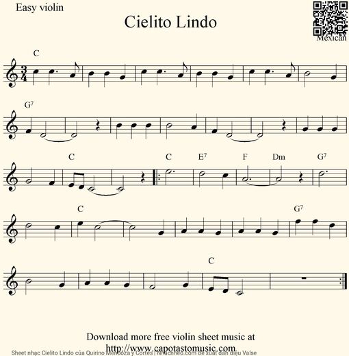 Cielito Lindo - Quirino Mendoza Y Cortés