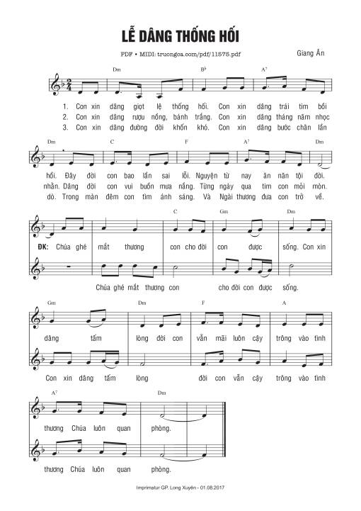 Lễ Dâng Thống Hối