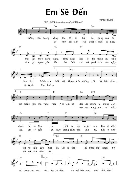 Anh sẽ đến - Vĩnh Phước